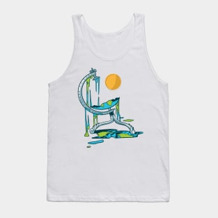 MELTED GLOBE Tank Top